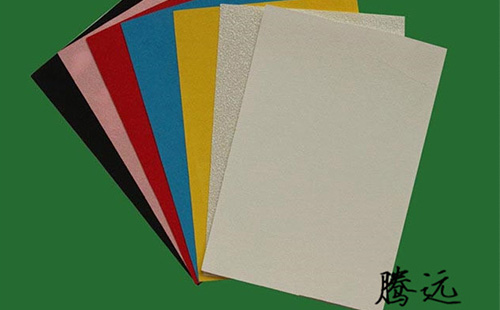 Colored glass fiber feltHM-02