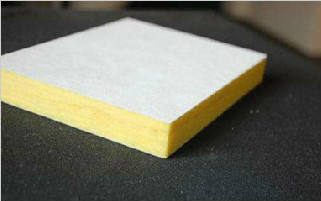 How does glass fiber sound-absorbing board absorb sound