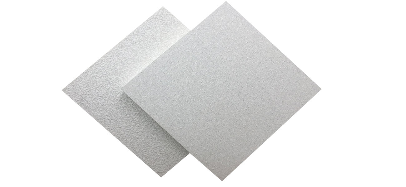 Fiberglass ceiling - spray point